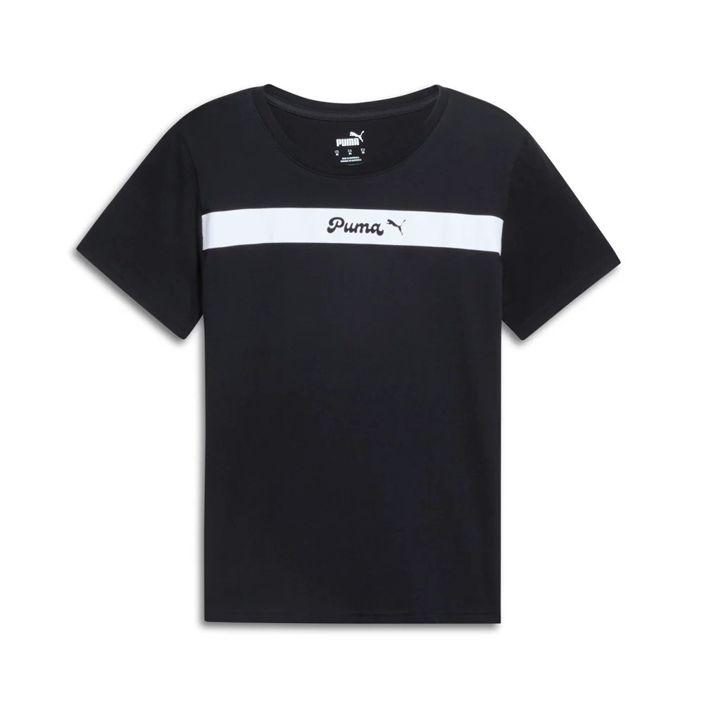 Upfront Line Logo Crew Neck Short Sleeve T-Shirt