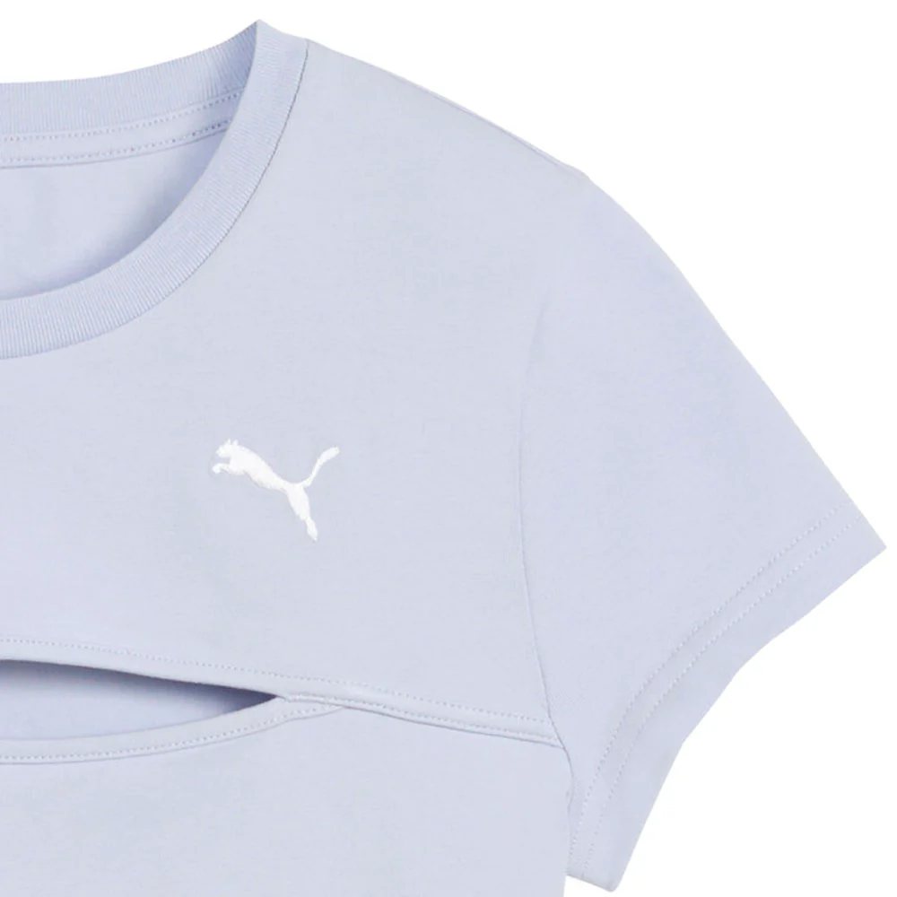 Wardrobe Essentials Cut-Out Baby Crew Neck T-Shirt - Image 5