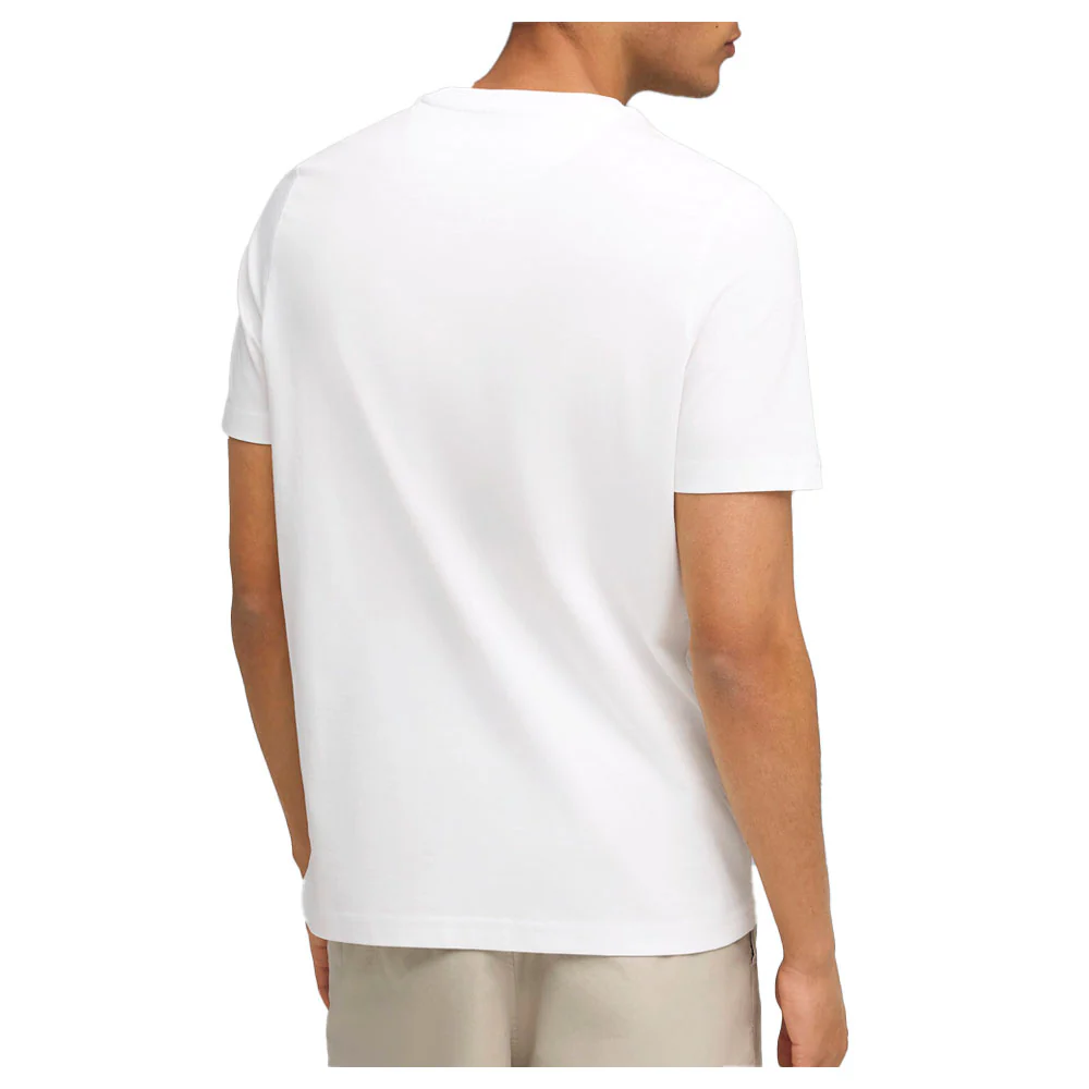 Wardrobe Essentials Suede Crew Neck Short Sleeve T-Shirt - Image 4