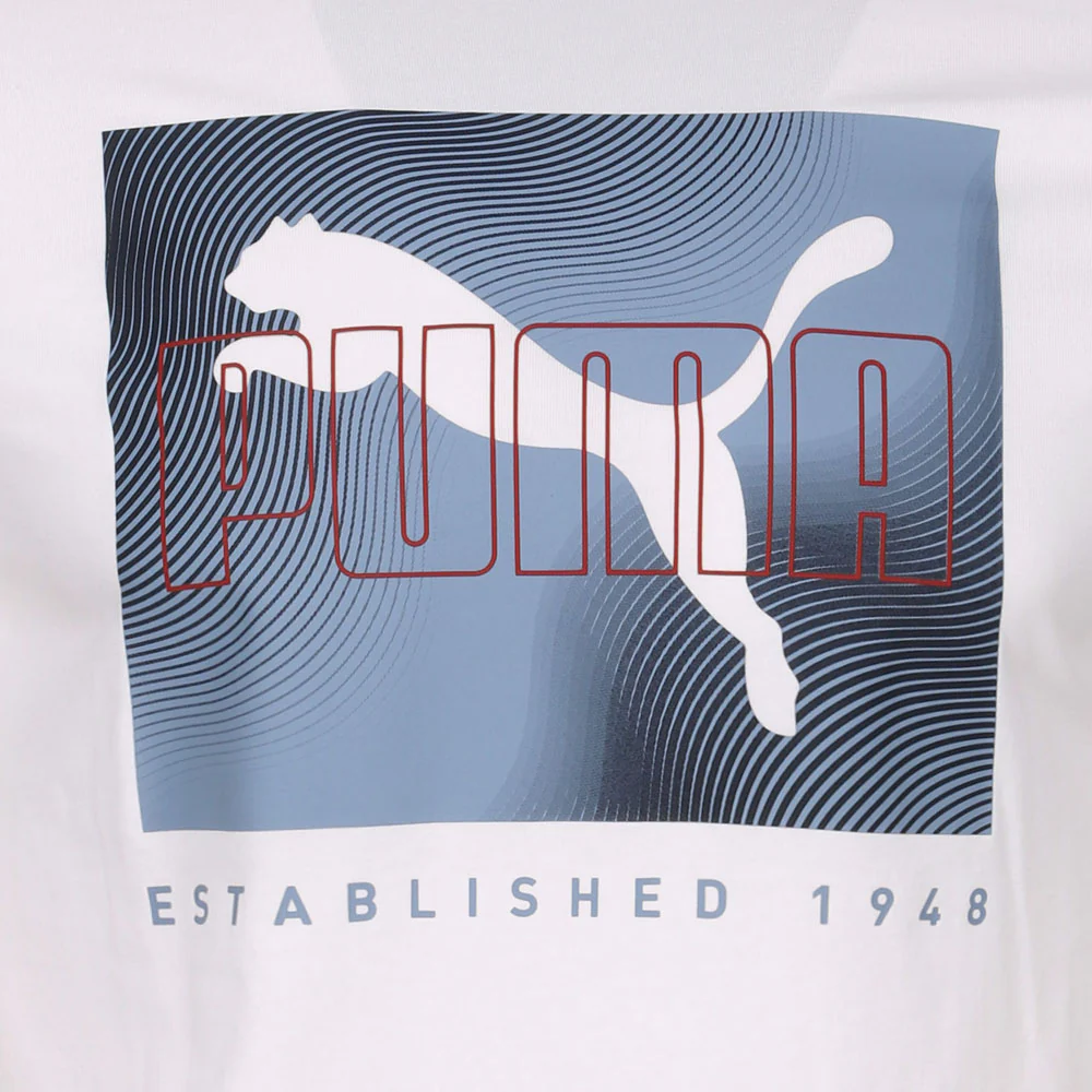 Wavy Box Crew Neck Short Sleeve T-Shirt - Image 3