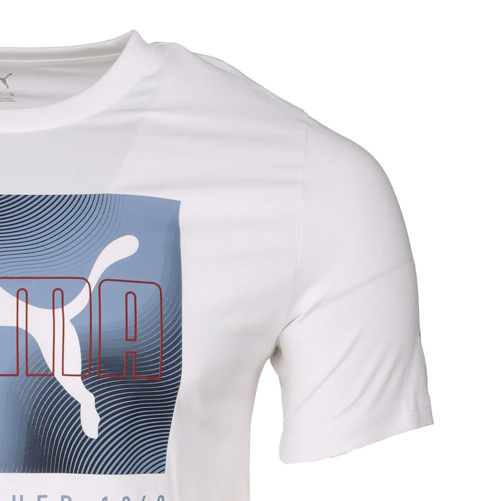 Wavy Box Crew Neck Short Sleeve T-Shirt - Image 4