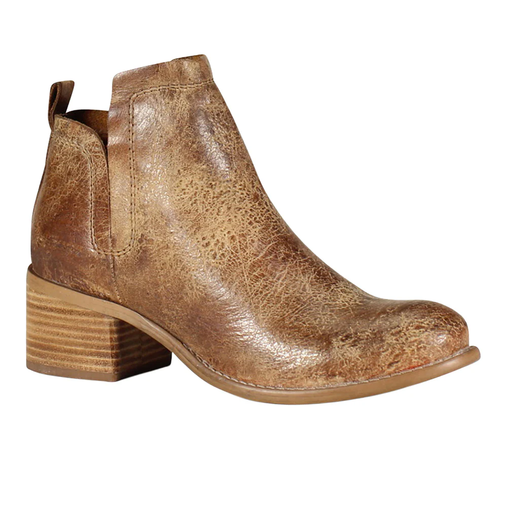 Win Doe Round Toe Pull On Booties - Image 2